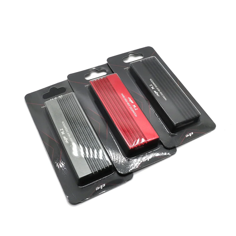 Disipador de calor M.2 SSD NVMe, disipador de calor de disco duro M2 2280 SSD, radiador de aluminio con almohadilla térmica para PC de escritorio PCIE 2280 SSD - imagen 4