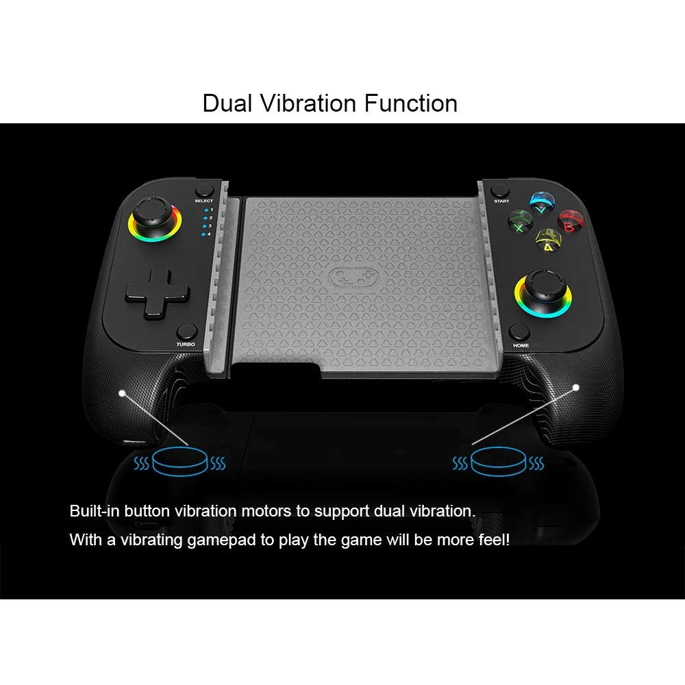 Controlador Bluetooth Gamepad para Switch PS4 PS3 móvil Android iPhone IOS PC TV Joystick Control inalámbrico de juegos almohadilla de juego teléfono - imagen 5