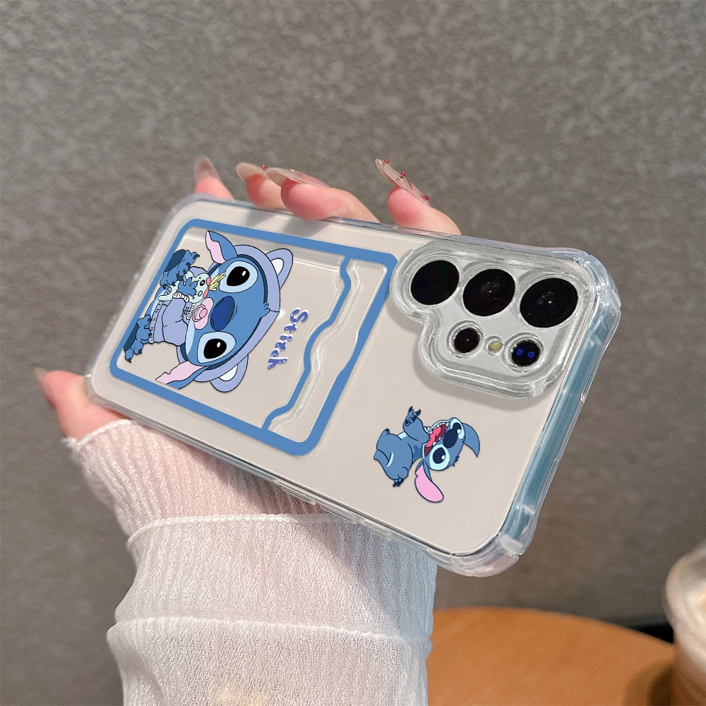 Bonita funda de teléfono de pareja de Anime para Samsung S24, S23, S22, S21, S20 FE Plus Ultra, M33, M53, M54, 5G, cubierta transparente anticaída - imagen 5