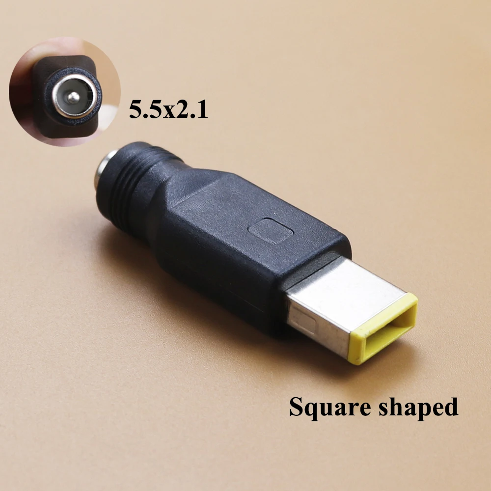 1 unidad de conectores adaptadores de enchufe hembra DC 5,5X2,1 MM a DC 7,9 5,5 4,8 4,0 3,5 3,0 2,5 2,1 1,7 1,35 0,7mm adaptador de corriente macho - imagen 5