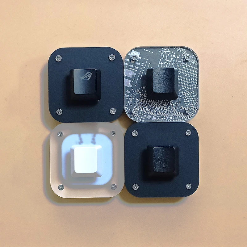 Cyberpunk computadora de escritorio PC interruptor de alimentación host de escritorio interruptor externo tecla de inicio reinstalar la tabla de atmósfera de los deportes electrónicos - imagen 2