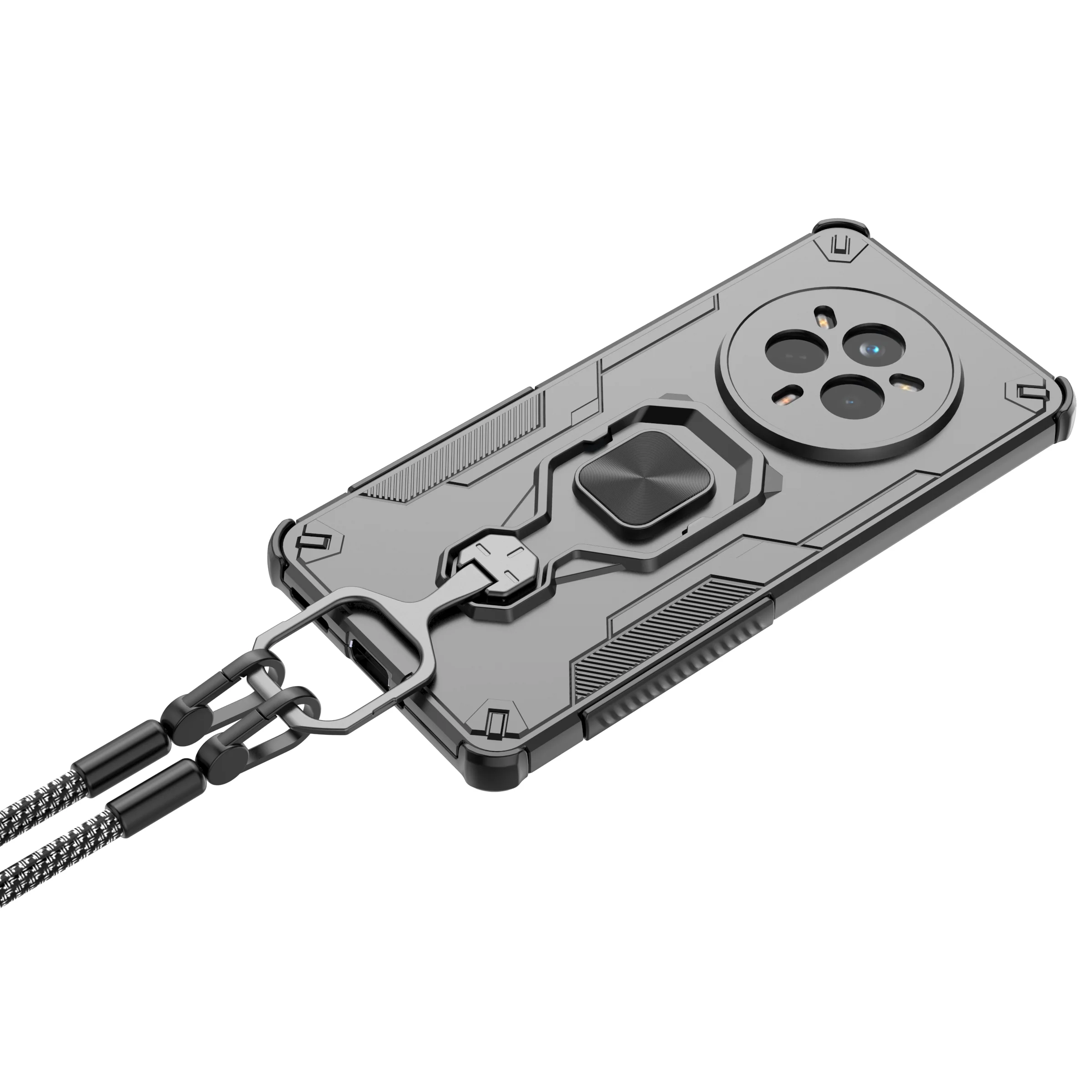 Funda de teléfono King Kong con soporte de Metal para Realme 14 Pro, Funda de hoja de hierro magnética para Realme 14 Pro Plus чехол, Funda trasera - imagen 3