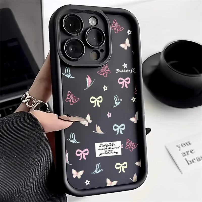 Funda de teléfono con lazo líquido para Samsung S25 S24 S23 S22 S21 S20 Note 20 FE Plus Ultra 5G, funda de silicona suave de TPU - imagen 2