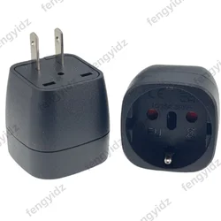 Adaptador de enchufe viaje Europa a EE. UU., Japón y Canadá