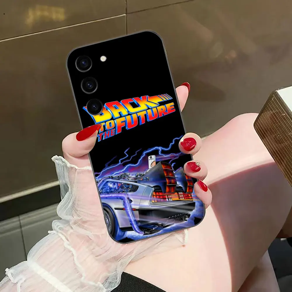 Funda de teléfono de Regreso al futuro para Samsung Galaxy S25 S24 S23 S22 S21 S20 FE S10 S9 PLUS ULTRA TPU Funda Capa Shell - imagen 3