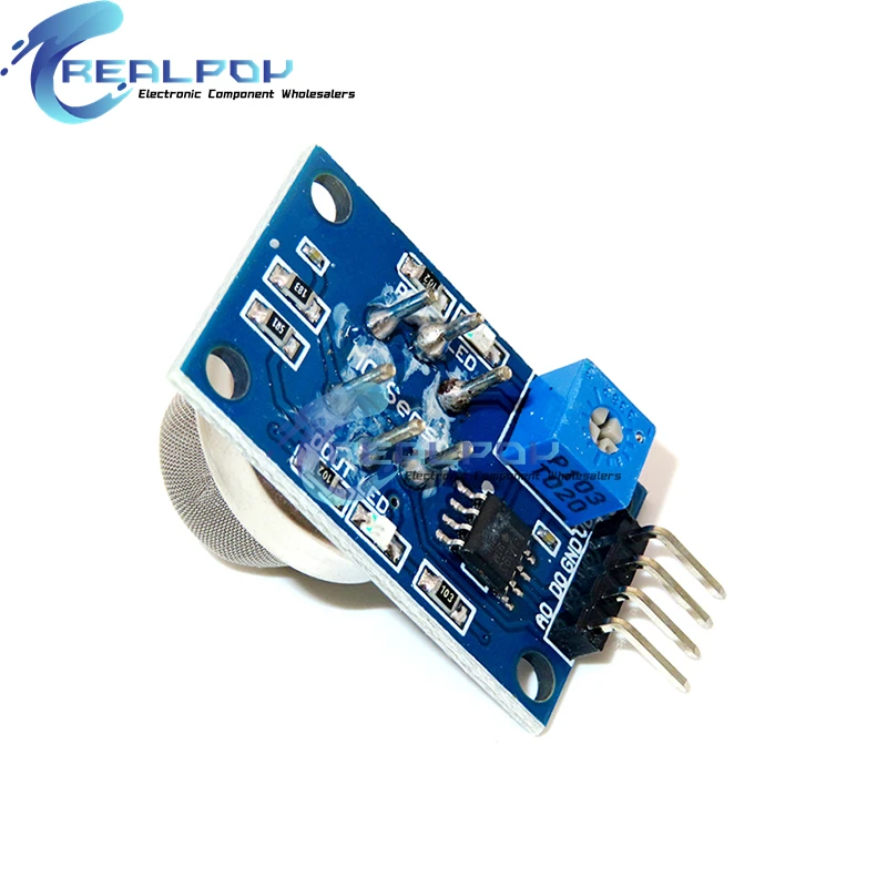 Módulo detector de sensor de gas de hidrógeno, GLP, butano, gas ahumado MQ-2 MQ2 para Arduino - imagen 3