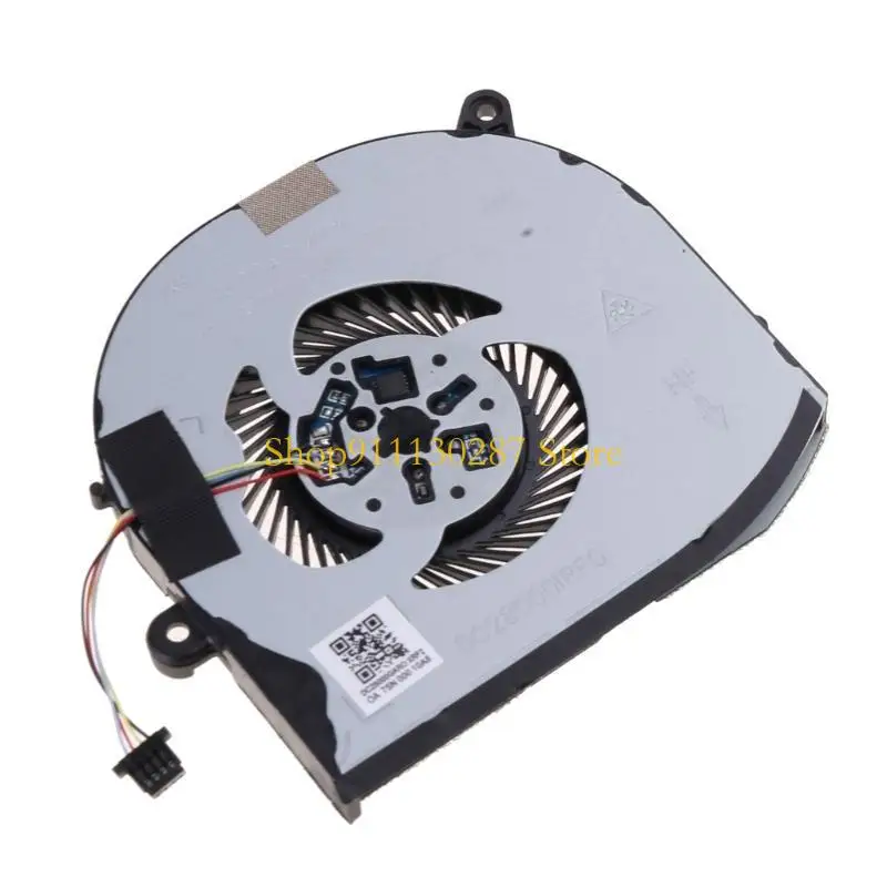 Representamiento del ventilador computadora portátil J1HC GPU CPU Enroler para precisión 5530 M5530 XPS 15 9570 Radiadores - imagen 4