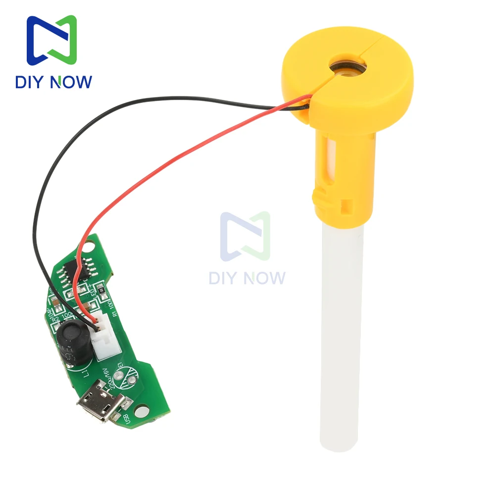 1-5 uds DC5V Mini placa de circuito del controlador del humidificador placa de circuito semicircular Diy módulo humidificador de atomización ultrasónica Micro Usb - imagen 2