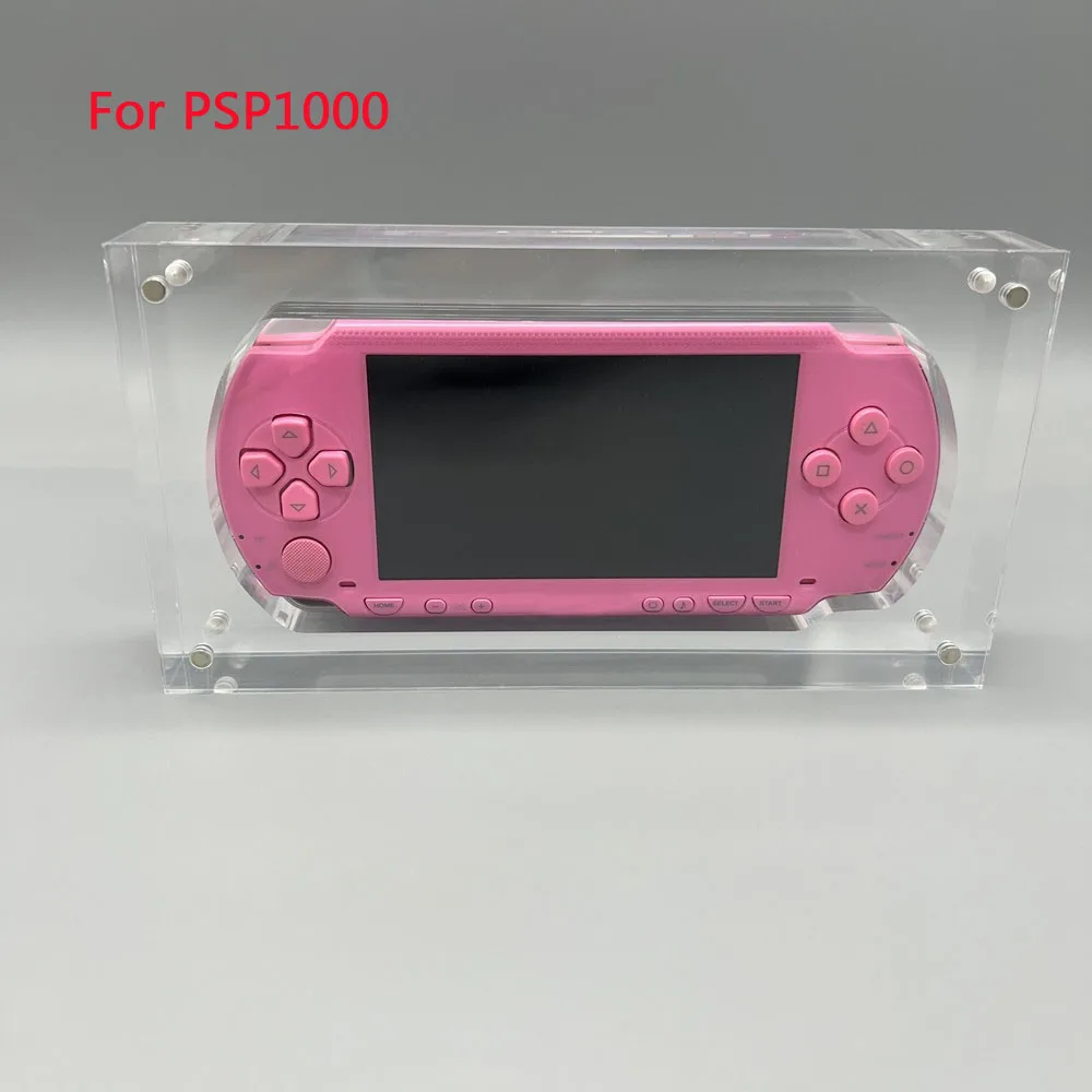 Cubierta magnética acrílica de alta transparencia, caja de almacenamiento para PlayStation, portátil, PSP1000 2000 3000, accesorios de juego - imagen 2