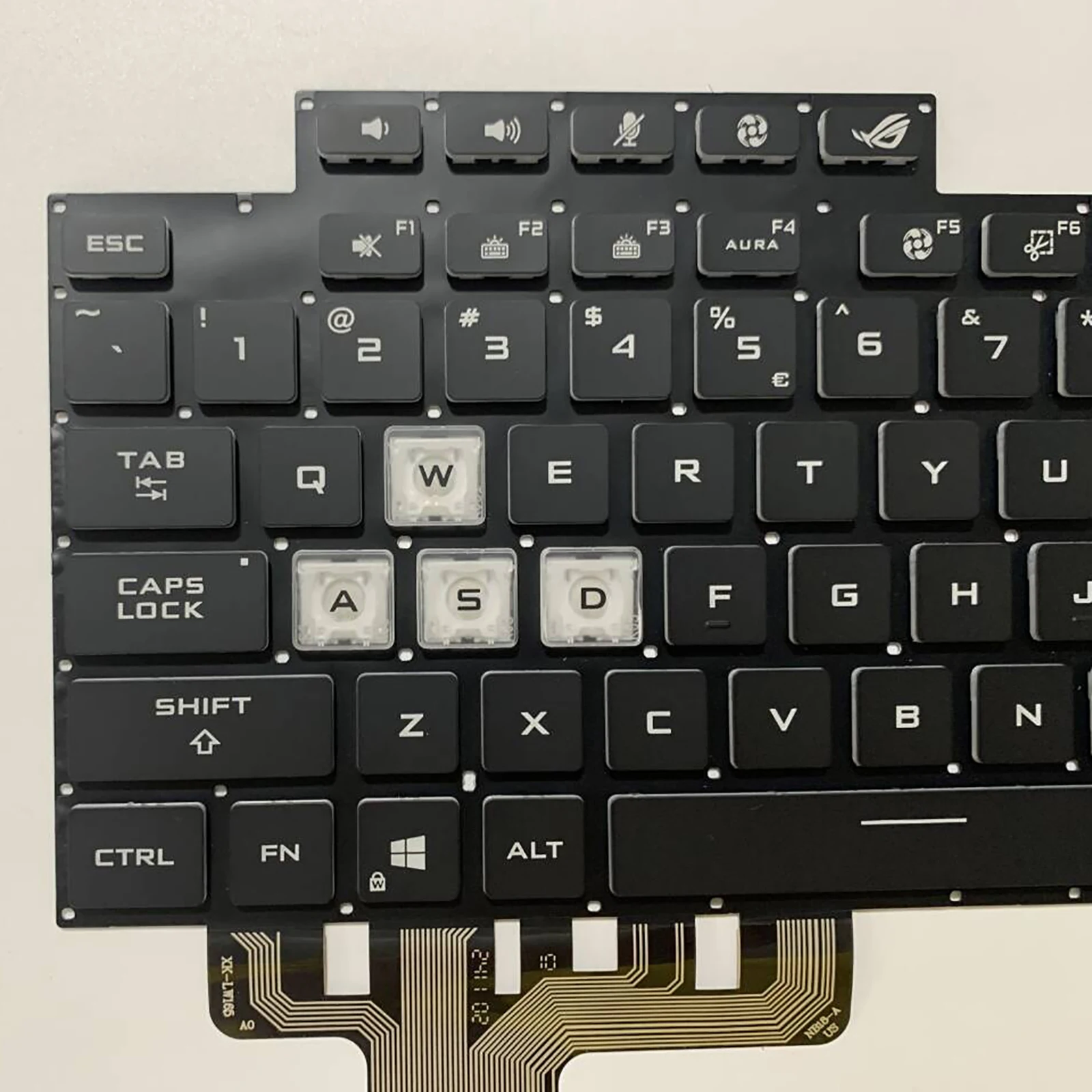 Para Asus ROG Strix G513QY G513QR G15 G513 G513Q G513QM teclado de ordenador portátil diseño estadounidense