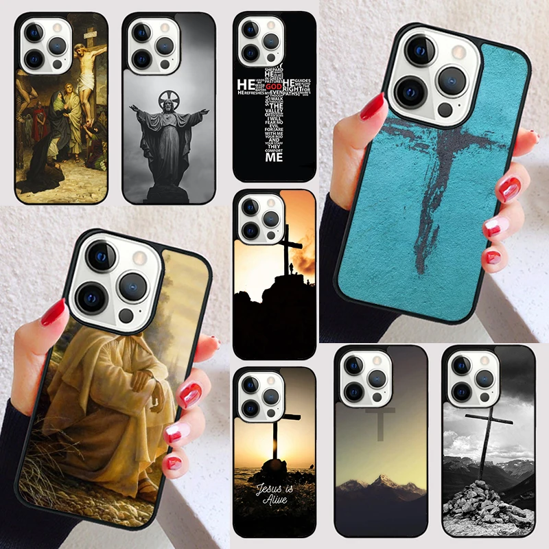 Funda para iPhone 17 Air 15 16e 13 12 11 14 Pro Max Max Plus con Diseño de Jesús