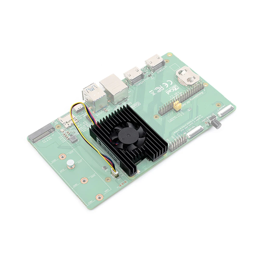 Ventilador de refrigeración CM5/ventilador disipador de calor CM5 5V 3007 para módulo de cómputo Raspberry Pi 5 8000RPM PMW Control de velocidad radiador de bajo ruido - imagen 2