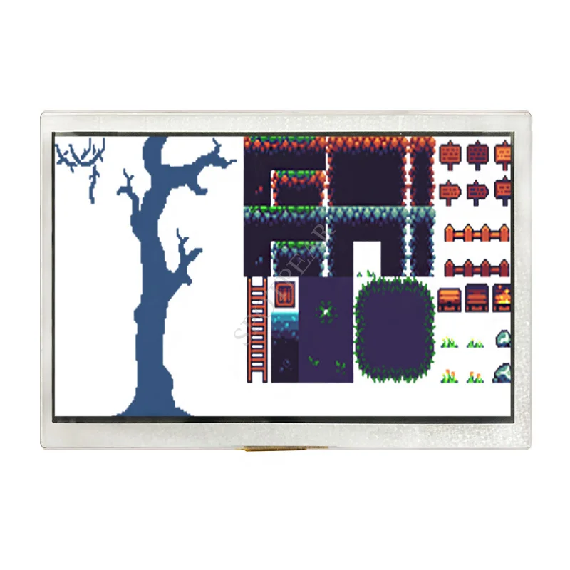 Raspberry Pi Pico-pantalla LCD DVI de 7 pulgadas, resolución de 10,1x1024 IPS de Panel de pantalla, 600 pulgadas - imagen 2