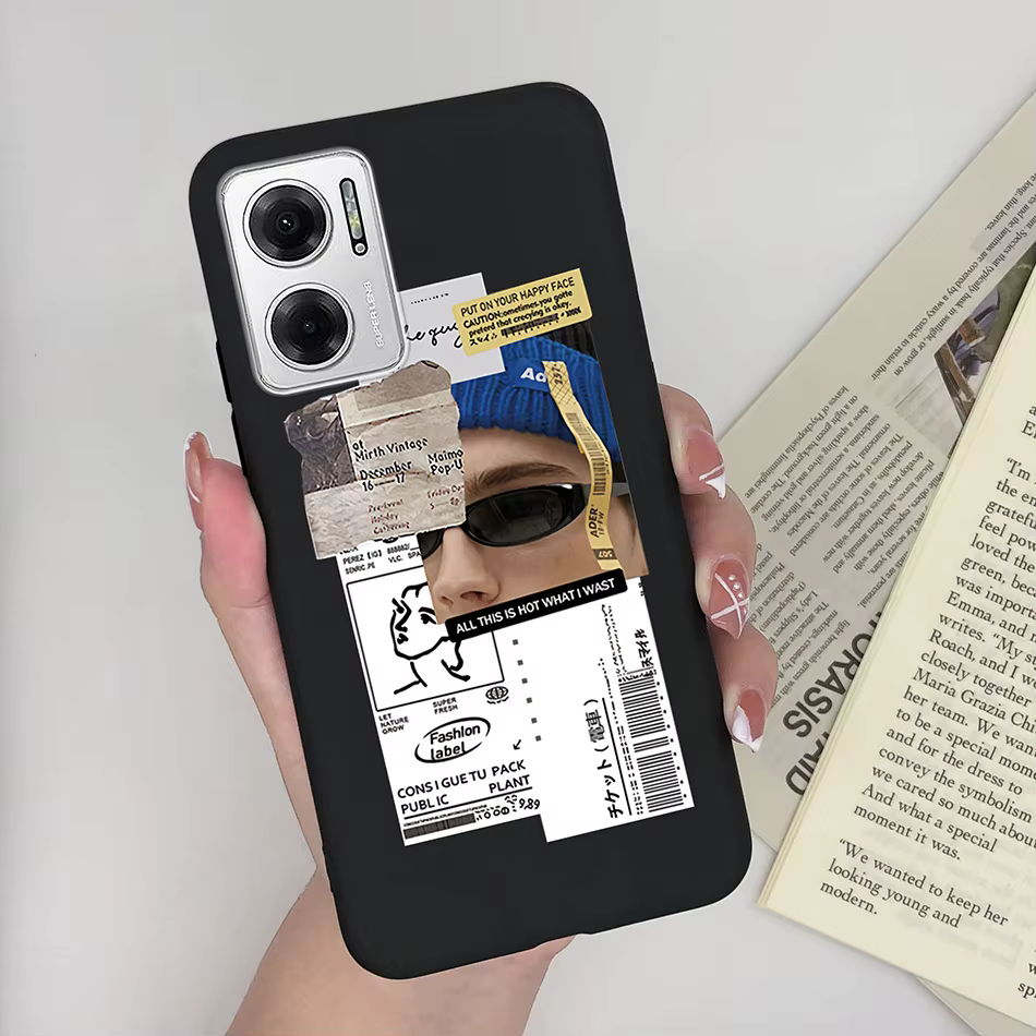 Funda Xiaomi Redmi Note 11E Pro 5G Silicona Mate Corazón - imagen 4