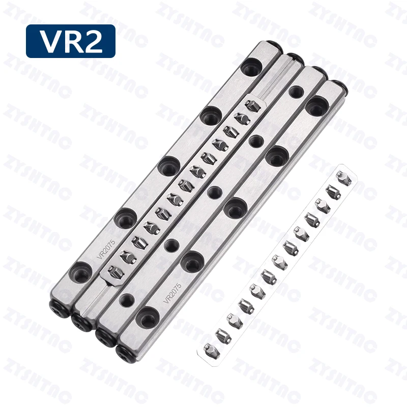 Guía de rodillos cruzados VR2 CRV2 NV2 VR2030/2045/2105/2090 VR2-30/45/60/75/120/150 movimiento lineal de alta precisión alta velocidad bajo ruido - imagen 3