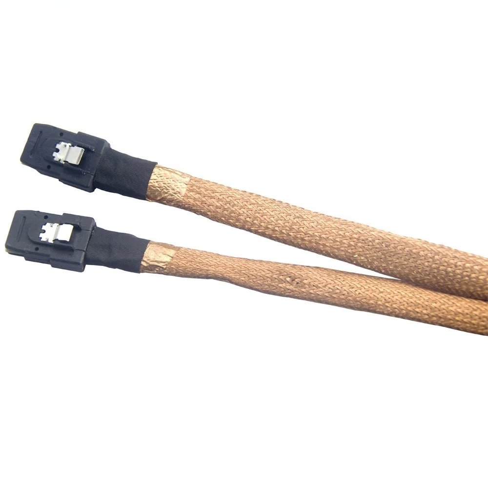 Mini SAS SFF-8087 par 8087 carcasa de malla de cobre dirige el servidor con cable de alta velocidad 12G incorporado clasificación de 300 V CC - imagen 2