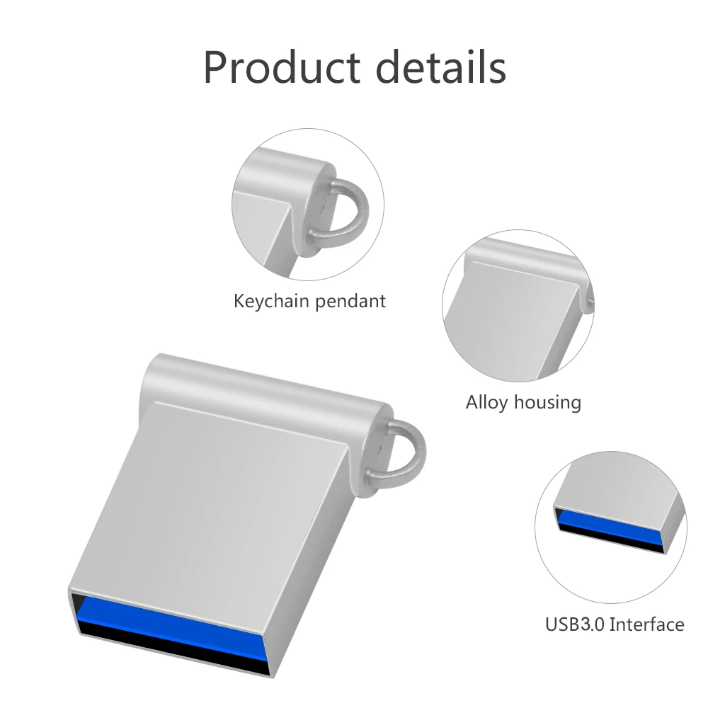 Mini unidad flash USB de capacidad real Pen Drive 4GB 8GB 16GB 32GB 64GB Memoria USB de alta velocidad 3. 0 Unidad Flash Pendrive фfiya Polen 128GB - imagen 5