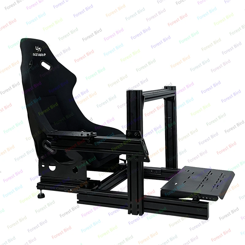 Soporte de perfil de aluminio plegable básico, emulador de carreras, volante de transmisión directa, adecuado para Tummaster, SoM - imagen 4