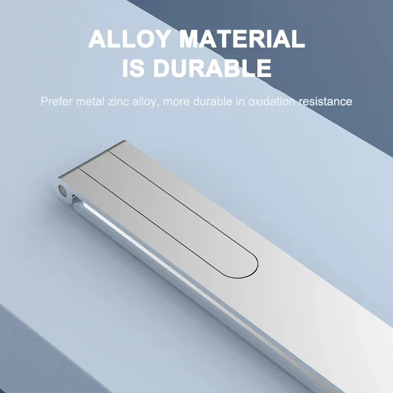 Soporte para teléfono ultrafino, soporte plegable para tableta de escritorio, soporte Invisible de aleación de Zinc para IPhone, Samsung y Huawei - imagen 2