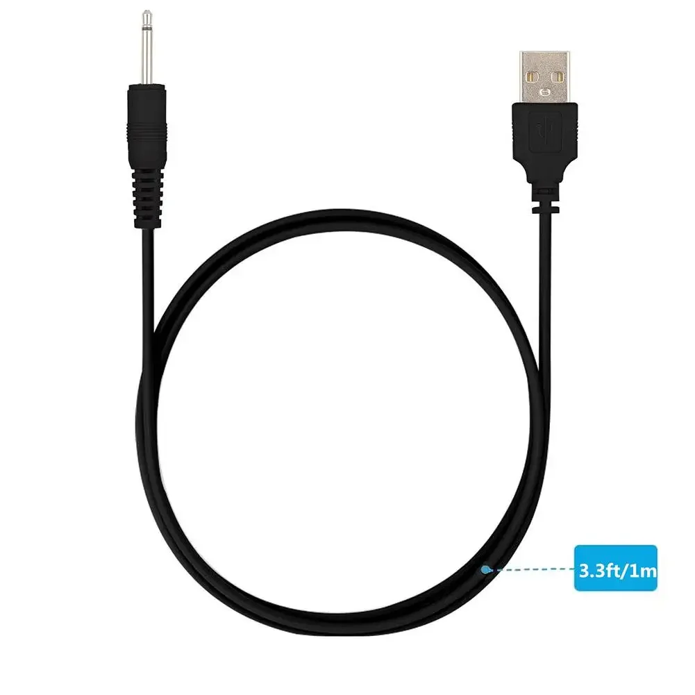 Cable cargador USB DC 2,5 para juguetes de adultos, recargable, accesorios para masajeadores, fuente de alimentación USB Universal - imagen 4