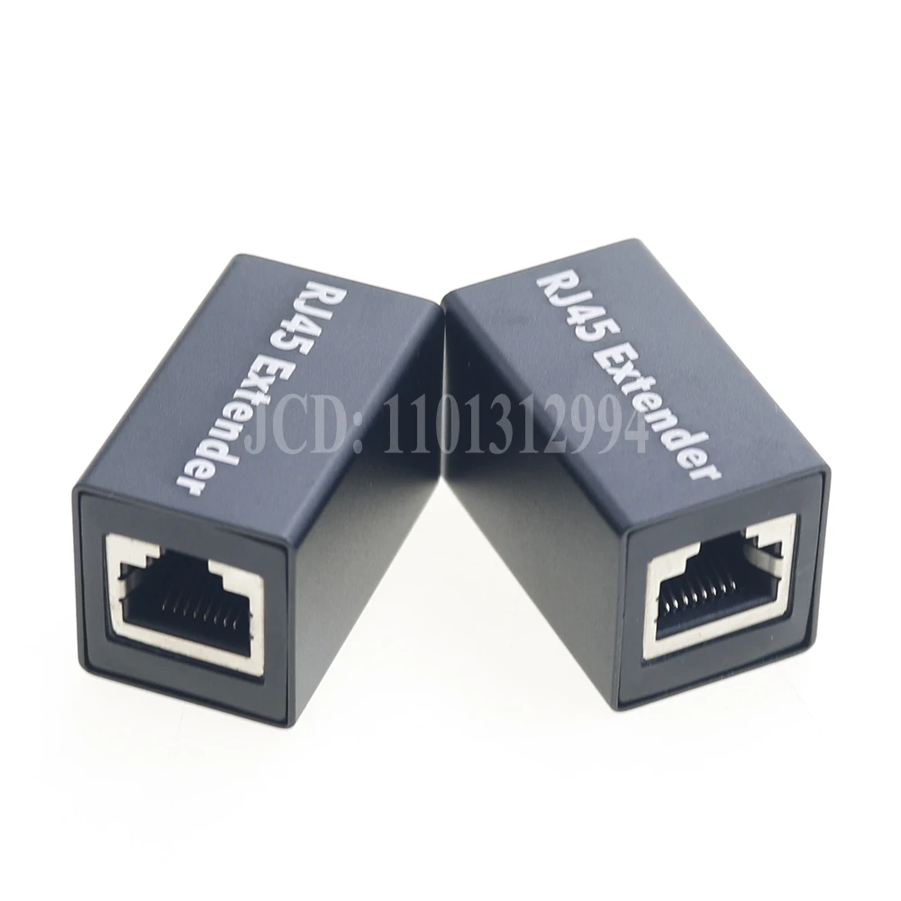 Extensor de red Ethernet RJ45, conector para Cat7, Cat6, Cat5e, adaptador de Cable Gigabit hembra a hembra - imagen 5