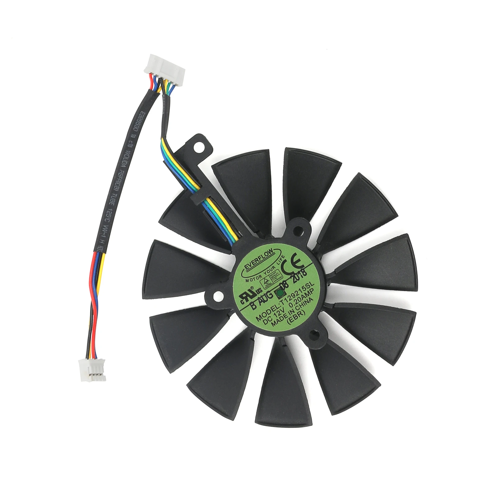 Nuevo ventilador de tarjeta de vídeo de 87MM T129215SH FDC10U12S9-C FDC10H12S9C para ASUS ROG Strix GeForce RTX 2060 2060S 2070 edición ventilador GPU - imagen 3