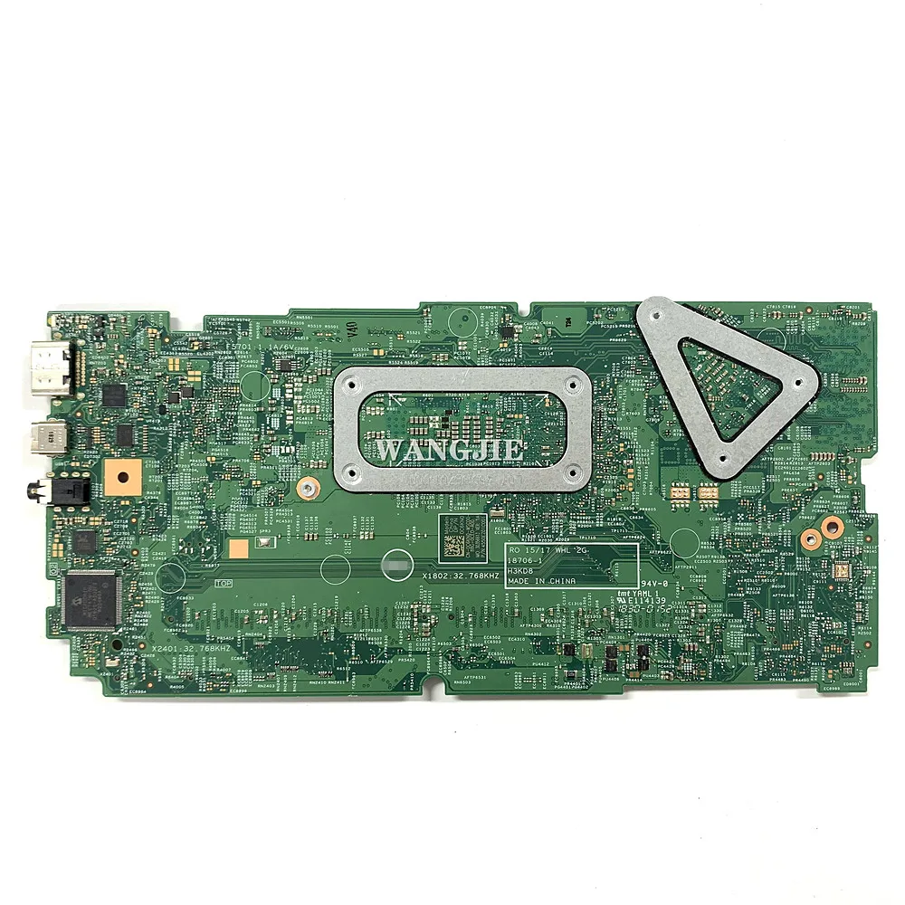 Para DELL 15 7586 17 7786 placa base de computadora portátil 18706-1 CN-0C6KN0 0C6KN0 C6KN0 con i7-8565U CPU N17S-G1-A1 GPU DDR4 probado OK - imagen 2
