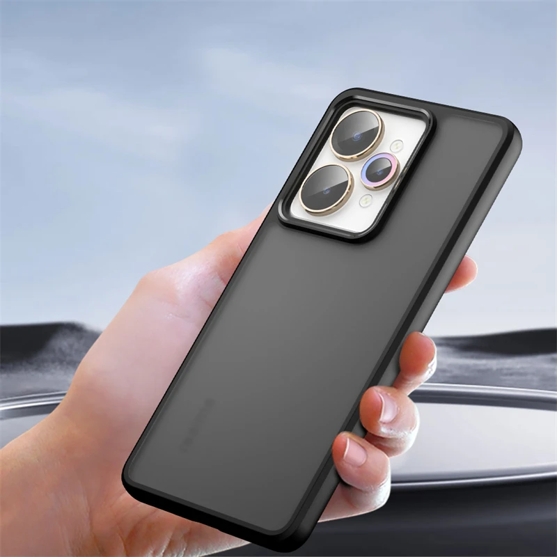 Funda de sensación esmerilada para Realme 15 Pro, funda protectora de silicona mate de TPU para PC, funda Realme 15 Pro - imagen 2