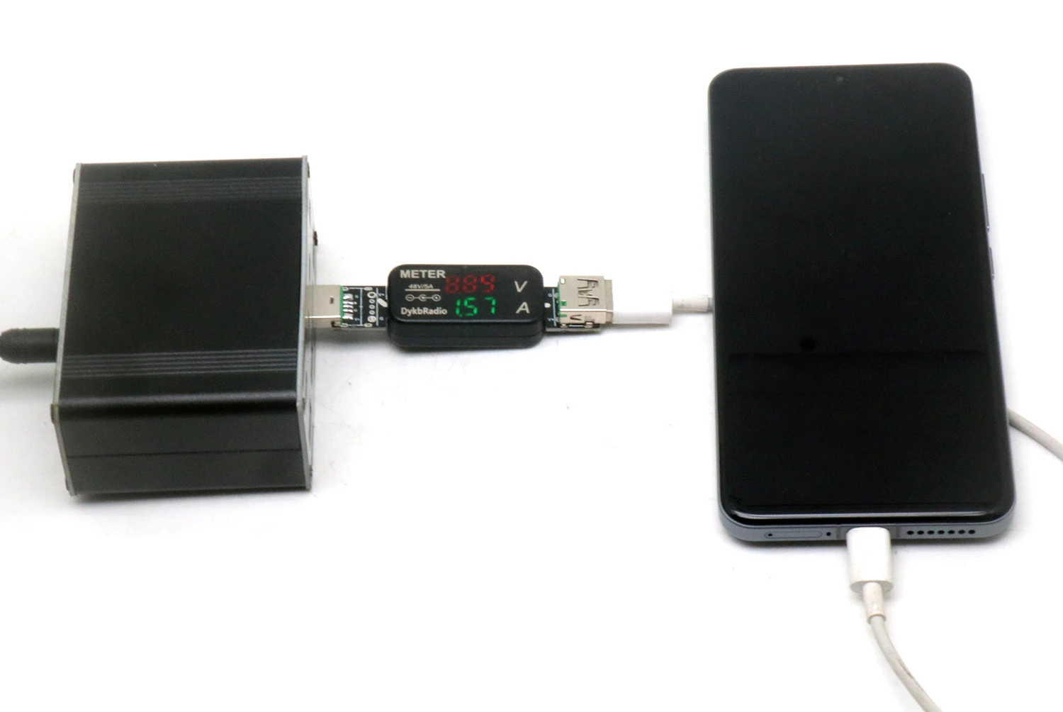 Medidor de corriente de voltaje USB bidireccional DC 5V-48V 5A voltímetro digital amperímetro cargador de batería descargador probador pantalla LED - imagen 3