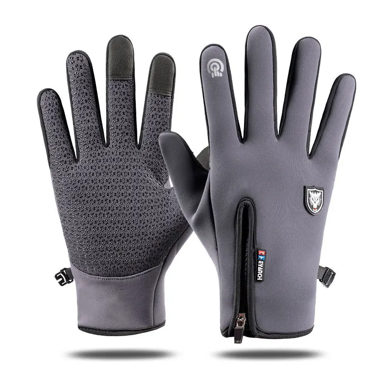 Guantes Térmicos impermeables para pantalla táctil, a prueba de viento, cálidos, para clima frío, correr, deportes, senderismo, esquí, Invierno - imagen 5
