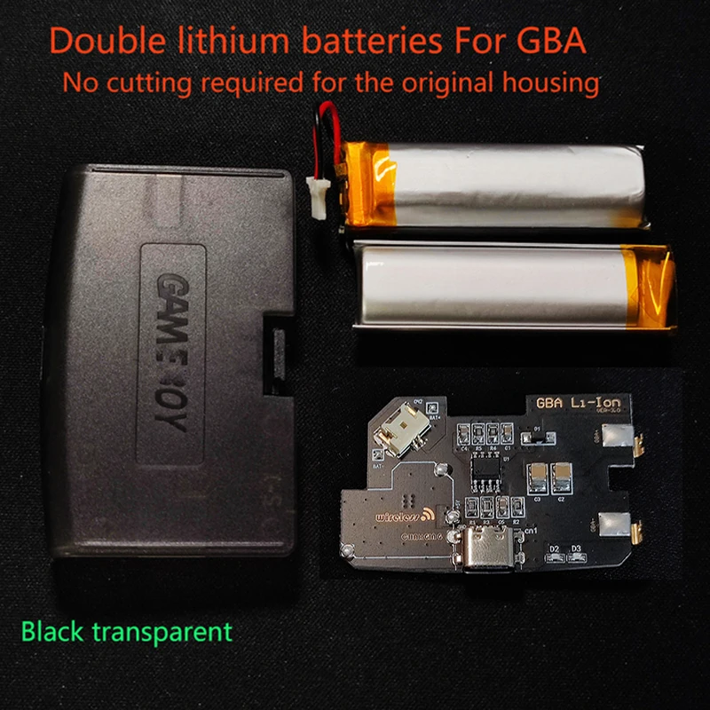 Black Dual battery