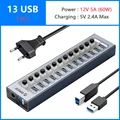 13 USB and EU Plug