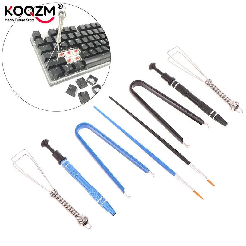 Herramientas de lubricante para Gateron, interruptores de teclado mecánico, Cherry Mx, pinzas, cepillo lubricante, soporte extractor - imagen 3