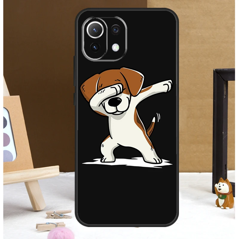 Funda de dibujos animados de perro Beagle para Xiaomi 13 14 15 Ultra 13T 14T 15T 17 Pro Max POCO X7 X3 X5 X6 F5 F6 F7 F8 Pro - imagen 2