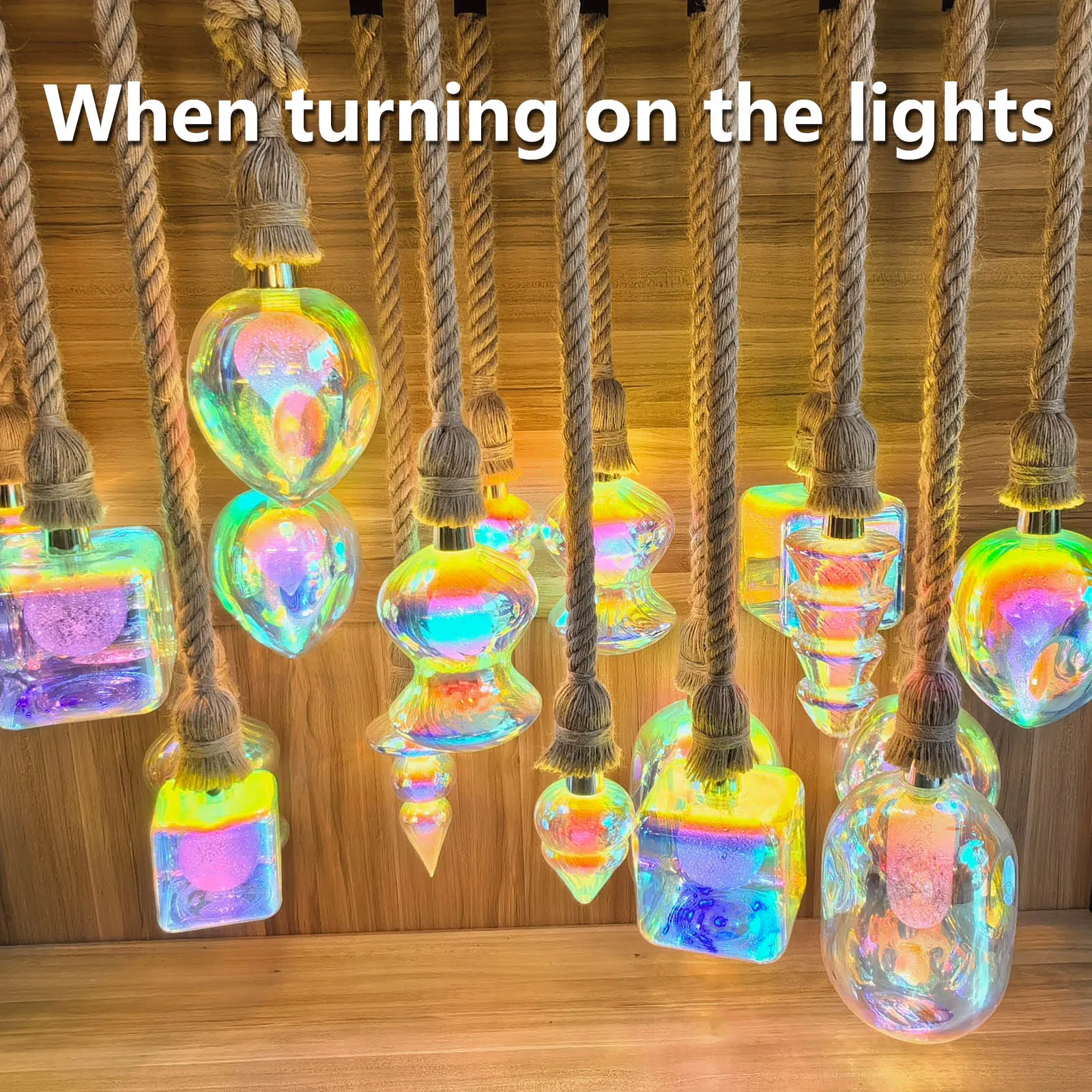 E27 P90 P120 P150 bombilla LED de bola redonda AC 220V 3W lámpara Retro Vintage iluminación decorativa lámpara decorativa Edison luces de ambiente - imagen 5