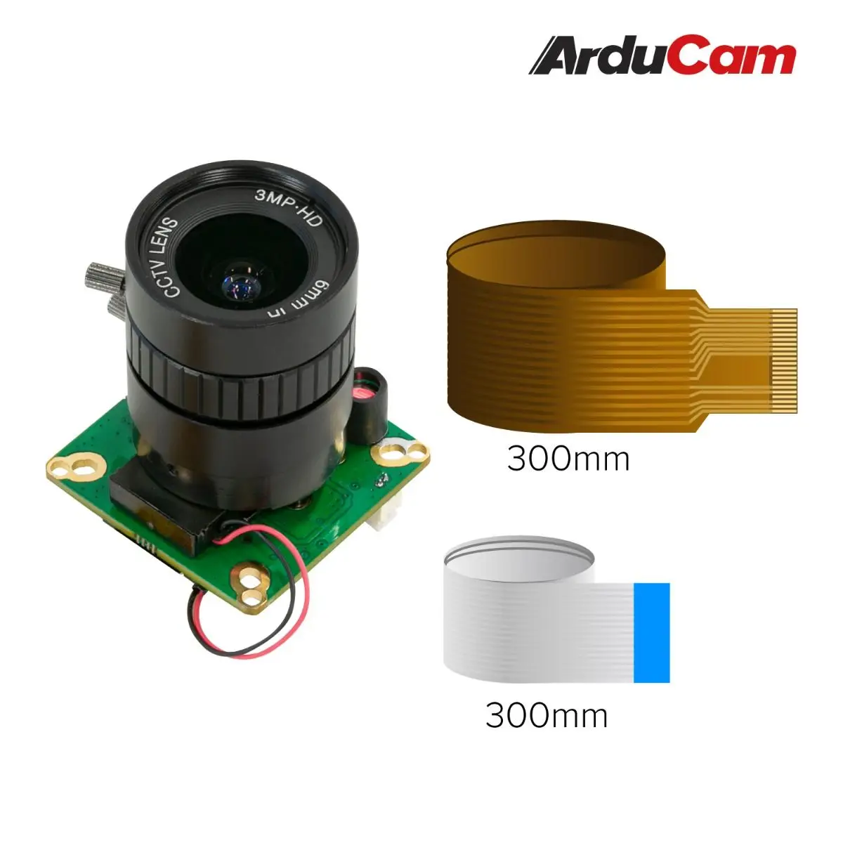 Cámara Arducam IR-CUT de alta calidad para Raspberry Pi, módulo de cámara HQ IMX477 de 12,3 MP y 1/2,3 pulgadas con lente CS de 6 mm para Pi 4B, 3B+, - imagen 3