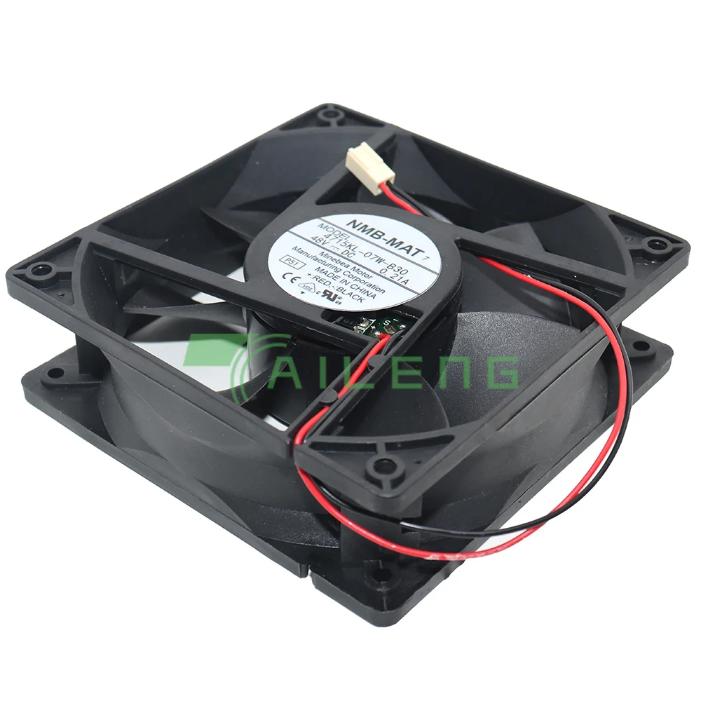 Nuevo NMB 4715KL-07W-B30 DC 48V 0.21a 12038 12cm 120*120*38mm ventilador de refrigeración - imagen 5