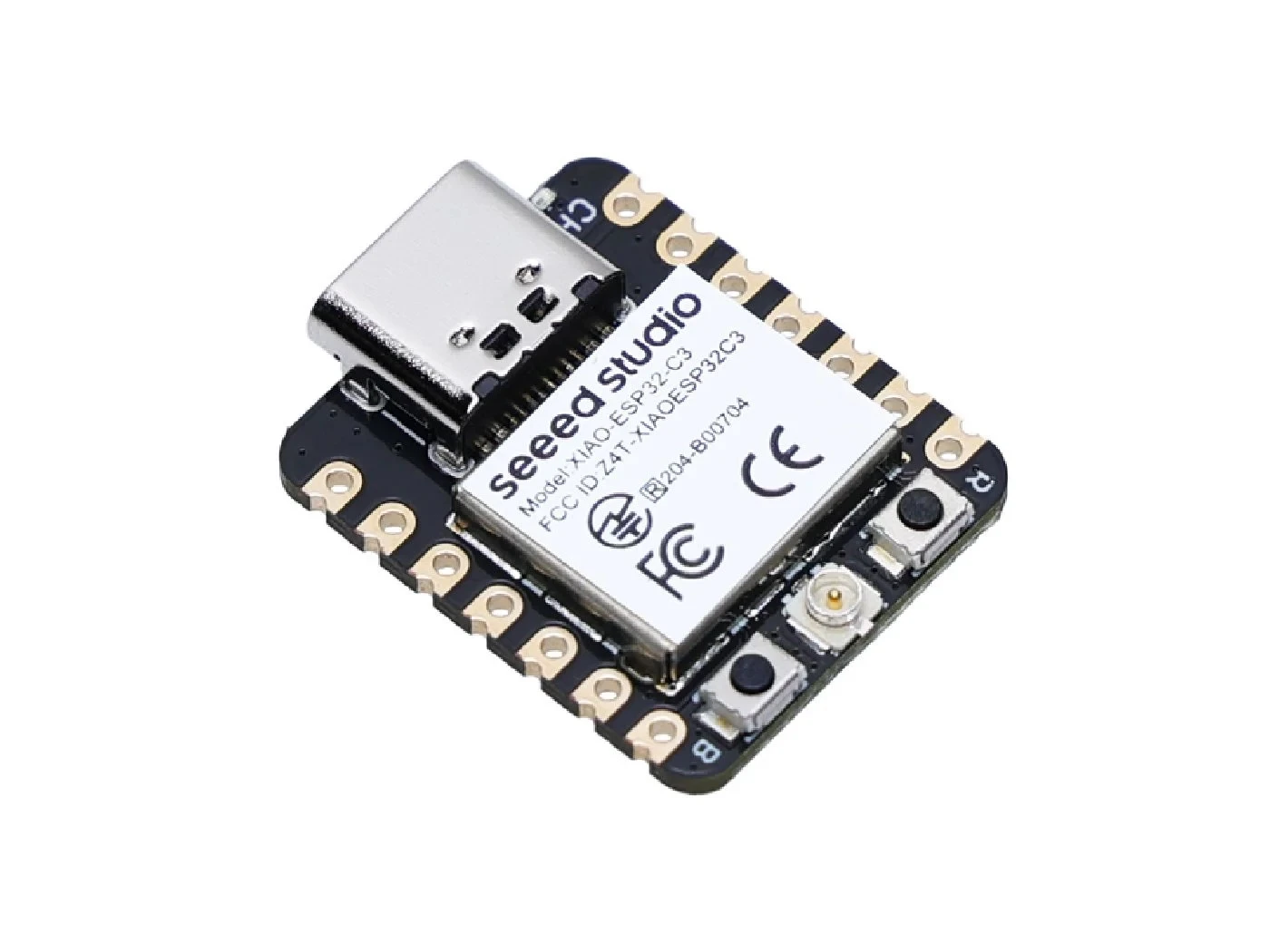 Seeeduino-Placa de desarrollo compatible con Bluetooth, módulo de 4MB, Flash, 400KB, SRAM para Arduino, estudio XIAO ESP32-C3, WiFi, malla 5,0 - imagen 5