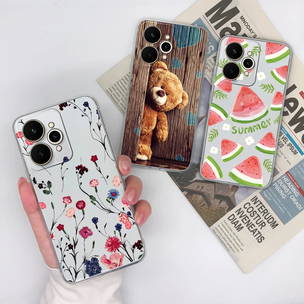 Funda para Realme 15 15 Pro 5G moda bonitas flores transparente suave silicona TPU funda de teléfono para Realme 15Pro funda ligera - imagen 5