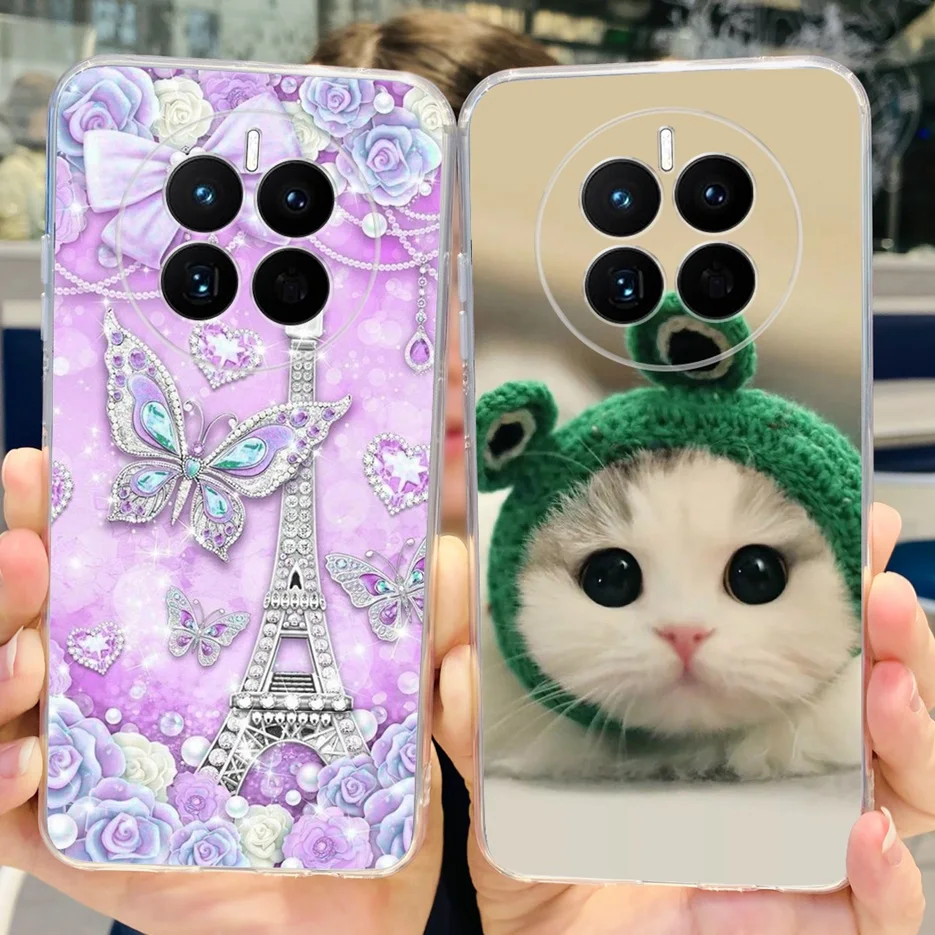 Funda de silicona blanda para teléfono móvil Huawei Mate 50 Pro, carcasa colorida pintada, protector de DCO-LX9 - imagen 5