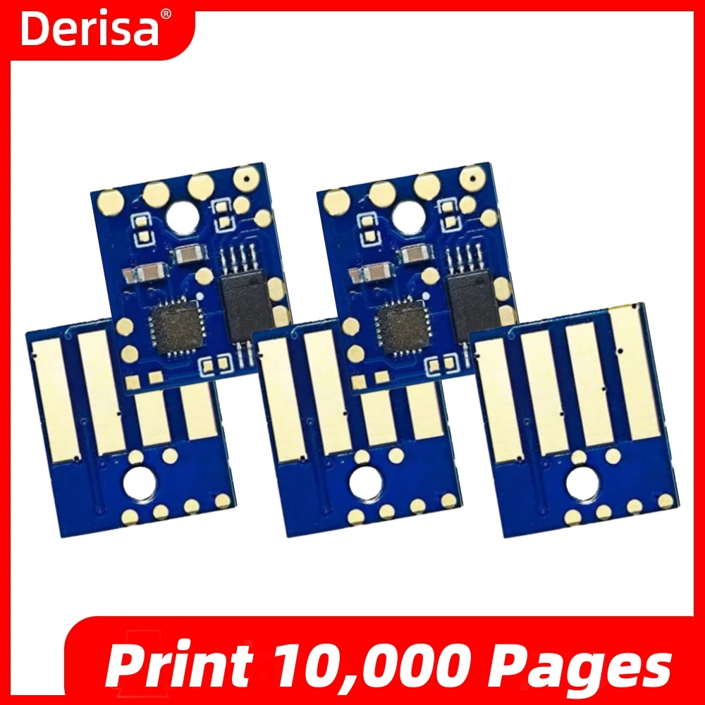 5 uds MX310 Chip de tóner para impresora Lexmark MX310dn MX410de MX511dte MX510de MX610dw MX611de MX410 MX511 MX510 MX610 MX611