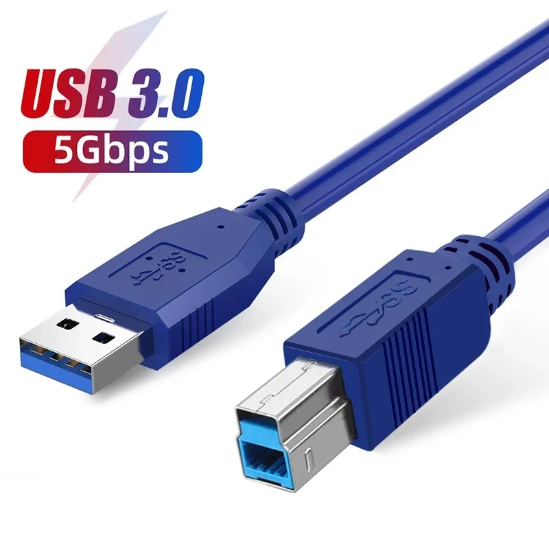 Cable USB3.0 B macho a Micro B de alta velocidad para conexión de alimentación de transferencia de datos de disco duro móvil Toshiba Digital occidental - imagen 5