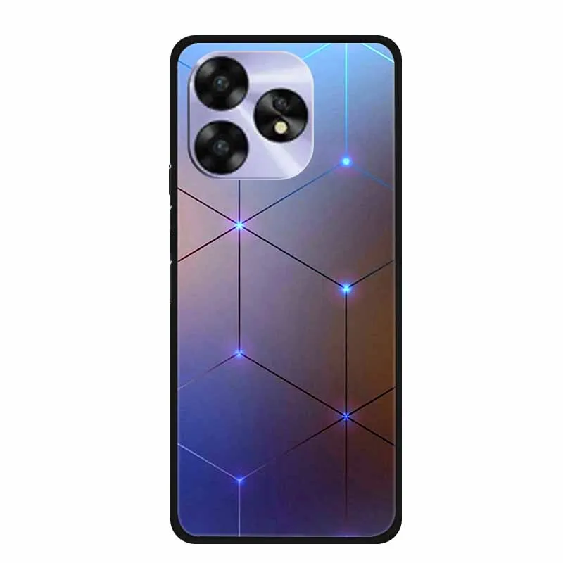 Para UMIDIGI A15 A15C funda animales silicona suave TPU contraportada fundas de teléfono para UMIDIGIA15 6,70 "Protector fresco Shell de lobo Coque - imagen 5