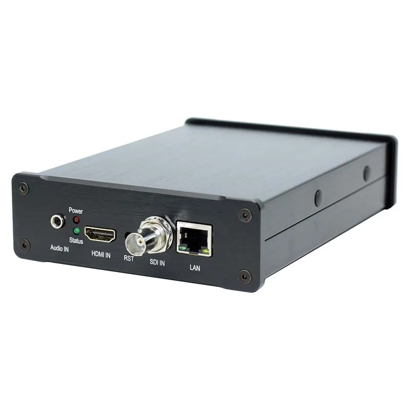 UNISHEEN 2 canales 4K RTSP H265 H264 IPTV baja latencia Ip Rtmps transmisión en vivo SRT ONVIF IPTV SDI HDMI UHD dispositivo codificador de vídeo - imagen 5