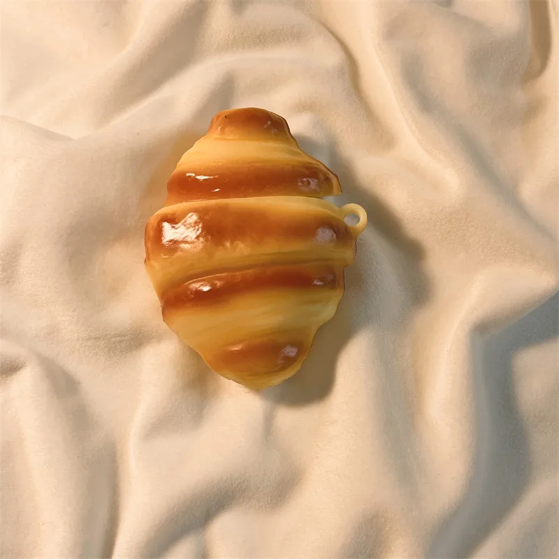 Para SoundPeats Air4 Pro funda bonita colgante de pan Charm SoundPeats Air4 Pro funda suave de silicona cubierta protectora de carcasa a prueba de golpes - imagen 3