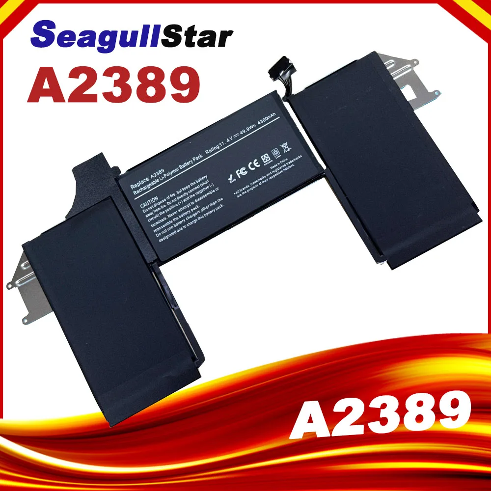 Batería A2389 para MacBook Air M1 de 13 pulgadas 2020 año EMC3302 A2337 EMC3598 MGN63LL MGN73LL MWTJ2