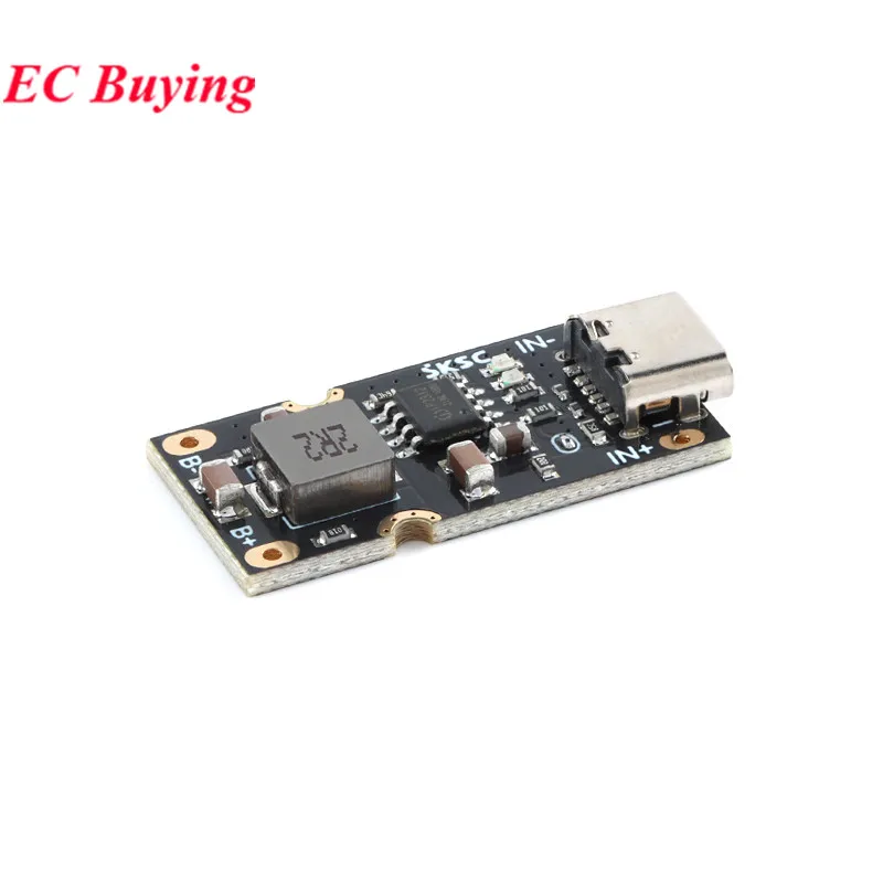 10 piezas/1 unidad IP2312 3A módulo de placa de cargador de batería de litio ternario de polímero tipo C CC CV 5V a 4,2 V/4,35 V PCB de carga rápida - imagen 3