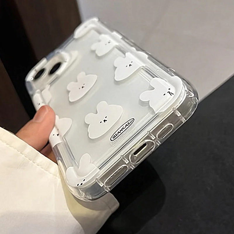 Funda de teléfono con gráfico de gato de dibujos animados para Samsung S24 S22 S23 Ultra S21 S20 FE A54 A34 A53 A32 A52 A14 A33 A55 cubierta a prueba de golpes - imagen 5