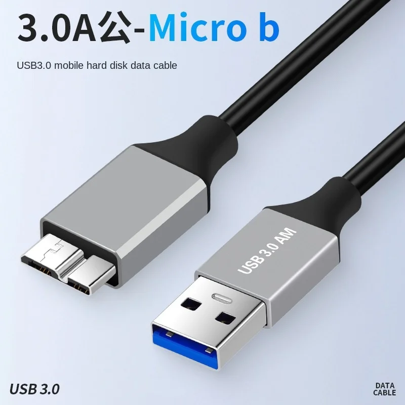 Disco duro externo USB 3,0, Cable Micro B HDD, Cable de datos MicroB SSD, Cable Sata para Samsung, disco duro PC, USB 3,0, cargador de 5gbps 3A - imagen 3