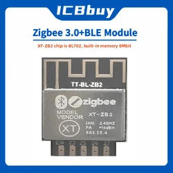 Módulo Zigbee 3.0 BLE 5.0 BL702 XT-ZB2 Alta Potencia Bajo Consumo
